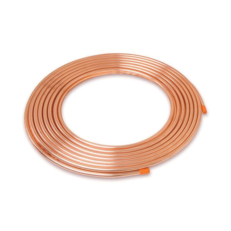 Streamline® 430 416678 Type 4080 Dehydrated Coil, Copper, 1/4 in OD, 50 ft L, 0.03 in Thick Wall