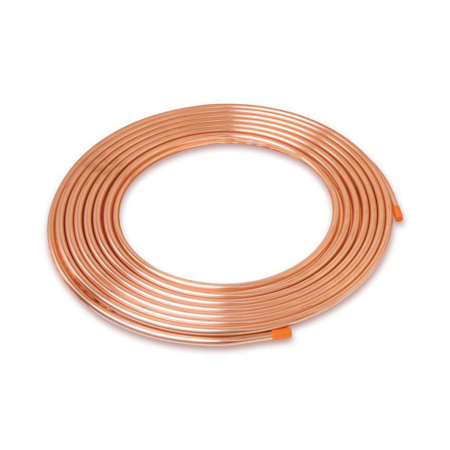 Streamline® 430 416703 Type 4080 Dehydrated Coil, Copper, 1/2 in OD, 50 ft L, 0.032 in Thick Wall