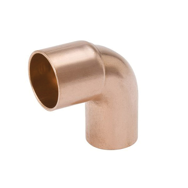 Streamline® WE-503 W 02344 Street Elbow, 1 in Fitting x 1 in Cup, Copper