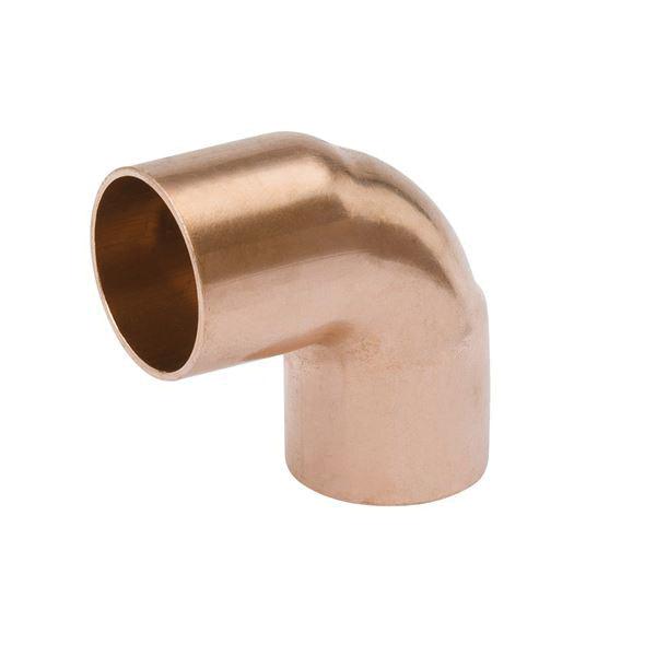 Streamline&reg; WE-500 Series W 02097 Elbow, 6 in Cup x 6 in Cup, Copper