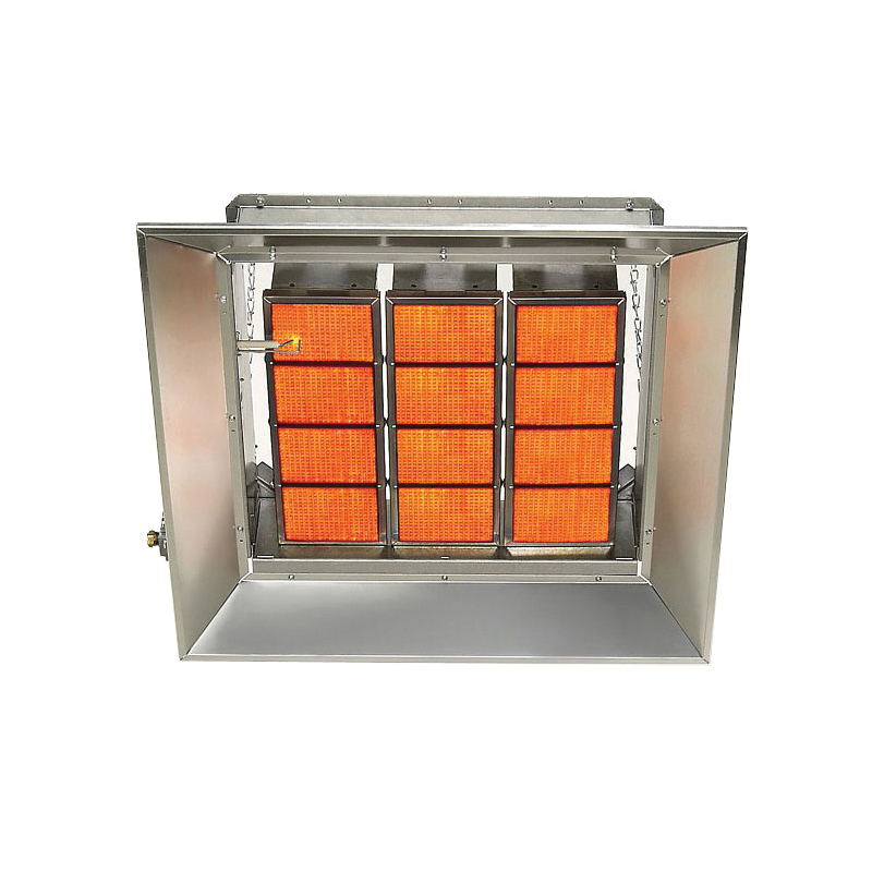 SunStar® SG4-N Infrared Heater, 40000 Btu/hr, Direct Spark Ignition, 17-3/4 in W x 17-3/4 in D