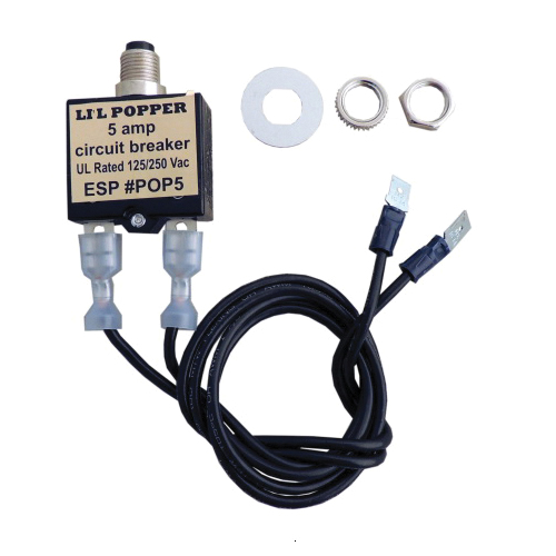 Supco® POP5 Control Board Circuit Breaker, 120/240 V, 5 A
