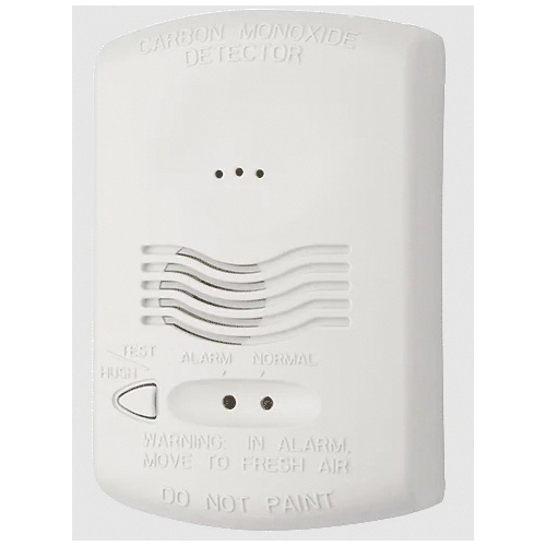 System Sensor® CO1224T Carbon Monoxide Detector, Battery Power Source, Electrochemical Sensor, Sound Alarm, 85 dBA
