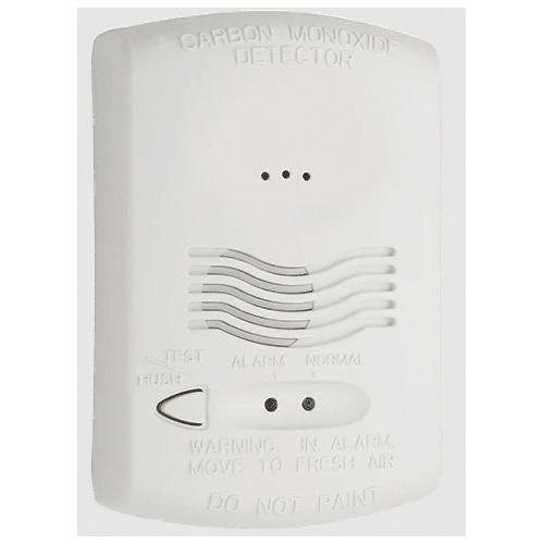 System Sensor® CO1224T Carbon Monoxide Detector, Battery Power Source, Electrochemical Sensor, Sound Alarm, 85 dBA