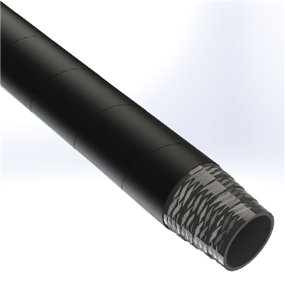 TEXCEL® STEAM-.75-50N Steam Hose, 3/4 in ID, 50 ft L, 250 psi Pressure, EPDM Tube, Black