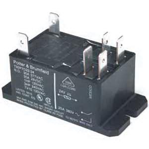 TE T92 Series T92S7D22-22 General Purpose High Power Relay, 30 A, 2 Form A 2NO, 12 VDC Coil