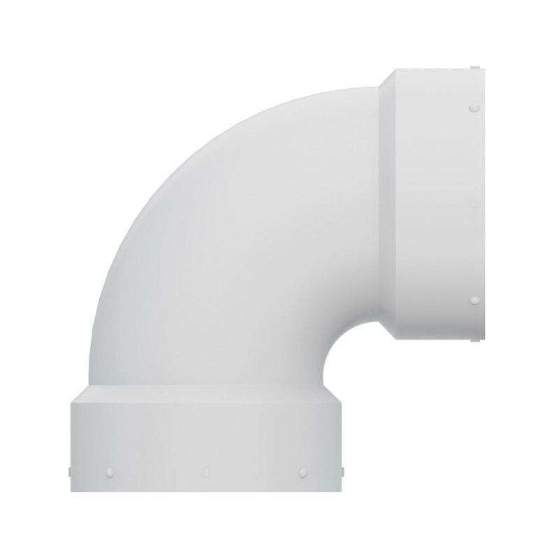 TIGRE 300-3356 1/4 DWV Bend, 2 in Hub x 2 in Hub, PVC
