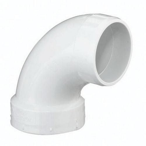 TIGRE 323-3411 Street Elbow, 4 in Hub x 4 in Hub, PVC