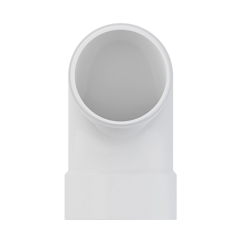 TIGRE 326-3422 DWV 90 deg Street Elbow, 2 in Spigot x 2 in Hub, PVC