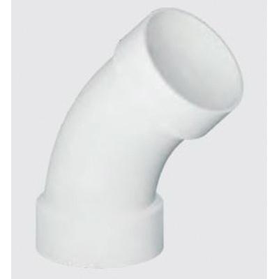 TIGRE 36-6556 45 deg Elbow, 4 in Hub x 4 in Hub, PVC, SDR 35