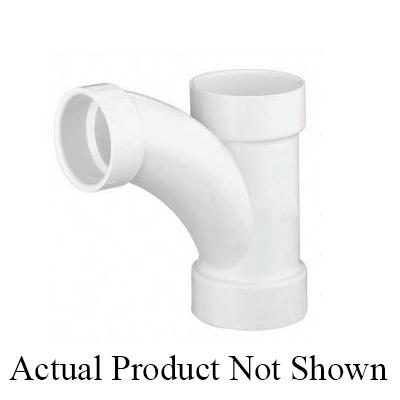 TIGRE 501-3563 Wye and Bend Combo, 3 in Hub x 3 in Hub x Hub, PVC