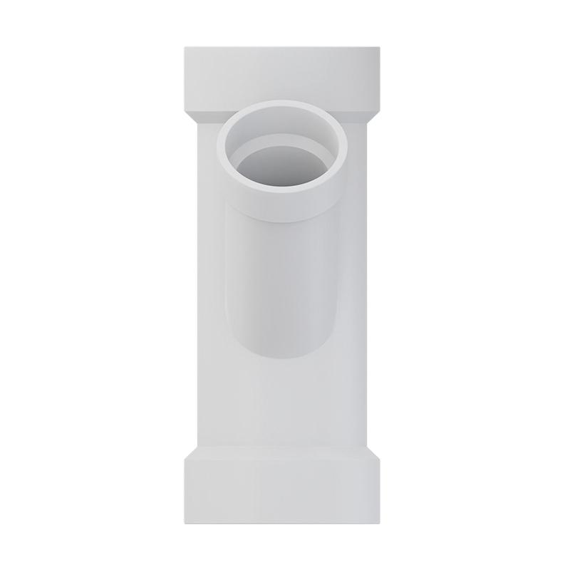 TIGRE 601 Series 601-3619 Reducer Wye, 3 in Hub x 3 in Hub x 2 in Hub, PVC, SCH 40