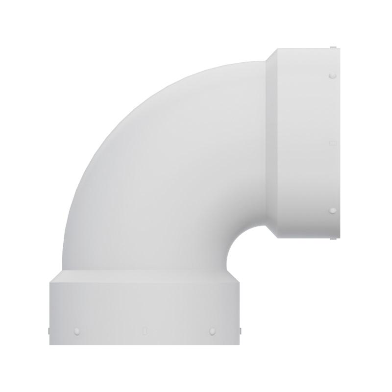 TIGRE-ADS 319-3394 DWV 1/6 Bend, 3 in Hub x 3 in Hub, PVC