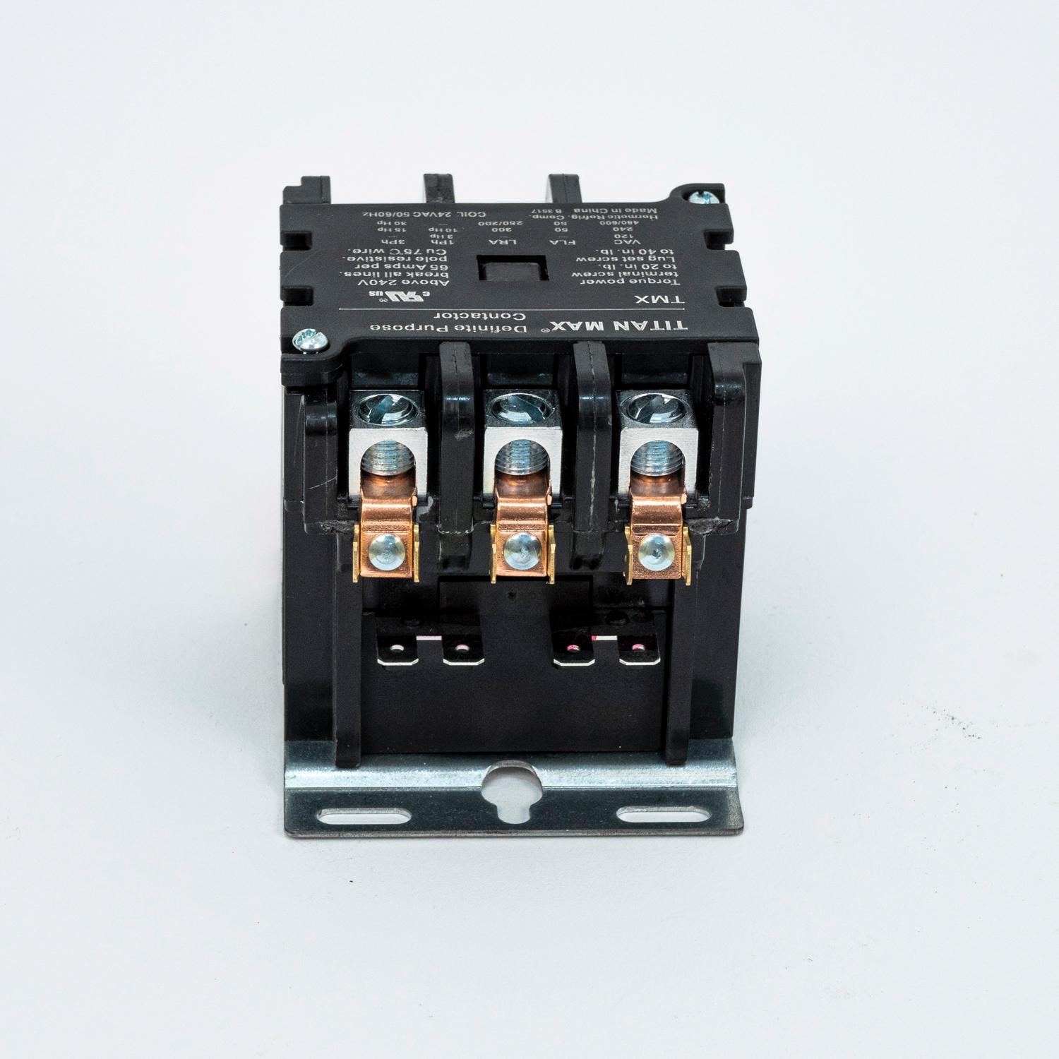 TITAN MAX® TMX360C2 Definite Purpose Contactor, 208/240 V Coil, 60 A, 3-Pole