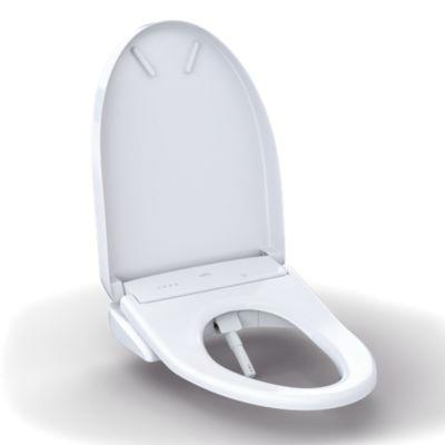 TOTO Washlet®+ S7A SW4736AT40#01 Toilet Seat, Contemporary, Yes, Elongated, Plastic, Cotton thumbnail 3