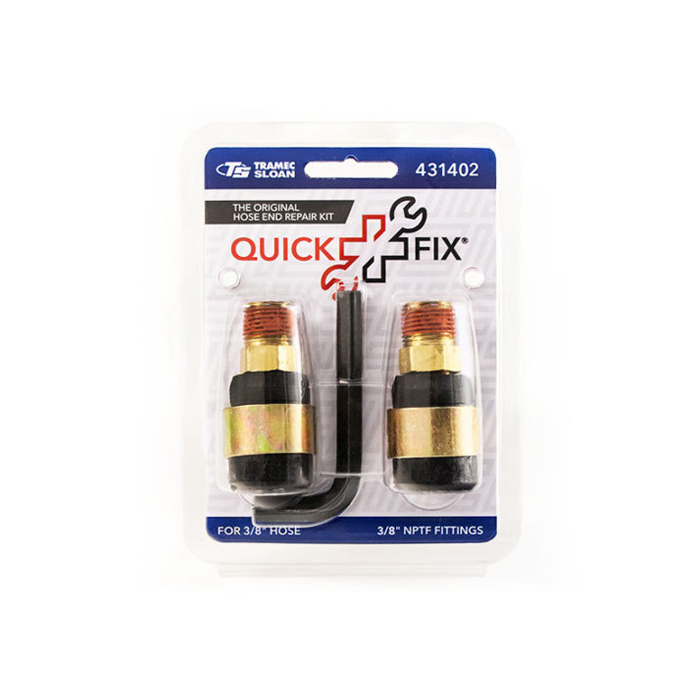 TRAMEC SLOAN 431402 Quick-Fix Kit, 3/8 in Fitting, NPTF Connection
