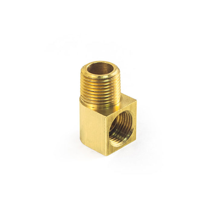 TRAMEC SLOAN S249IF-2-2 Inverted Flared Elbow, 1/8 in Fitting, Male Connection, Brass