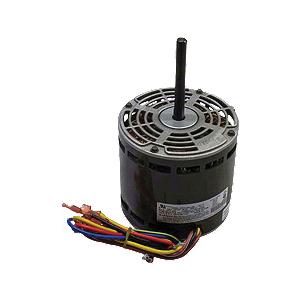 MOTOR; 1/2 HP, 208-230/60/1, 1075 RPM, 48 FRAME, PSC, SELF-ALIGNING BEARINGS, CCW, ALUMINUM WINDING, 15 MFD CPT AT 370V