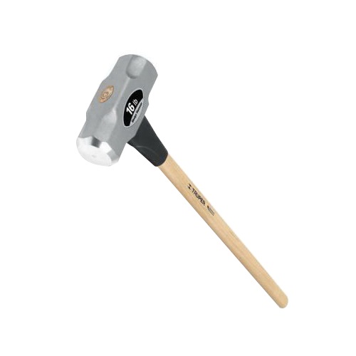 TRUPER® MD-16H Sledge Hammer, 16 lb Head, Carbon Steel Head, Hickory Wood Handle