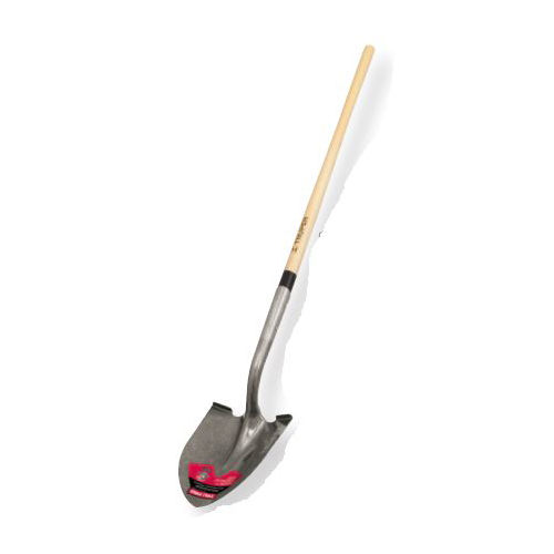 TRUPER® PRL-RBA Shovel, 48 in L Handle, American Ash Handle, 14 ga