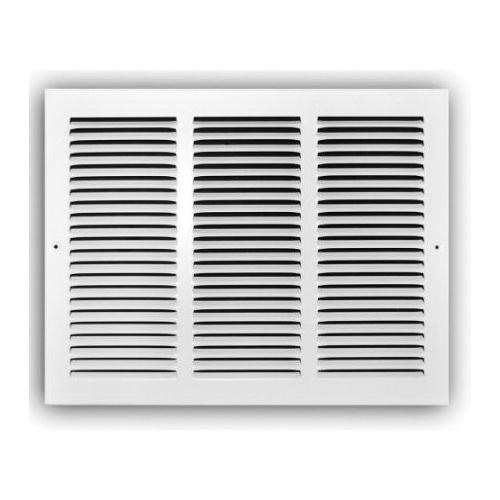 TRUaire® 170 16X12 Return Air Grille, 16 x 12 in, Steel, Powder-Coated, White