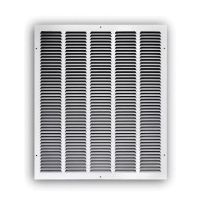 TRUaire® 170 20X24 Return Air Grille, 20 x 24 in, Steel, Powder-Coated, White