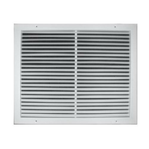 TRUaire® 270 2702020 Return Air Grille, 20 x 20 in, Steel, Powder-Coated, Pristine White