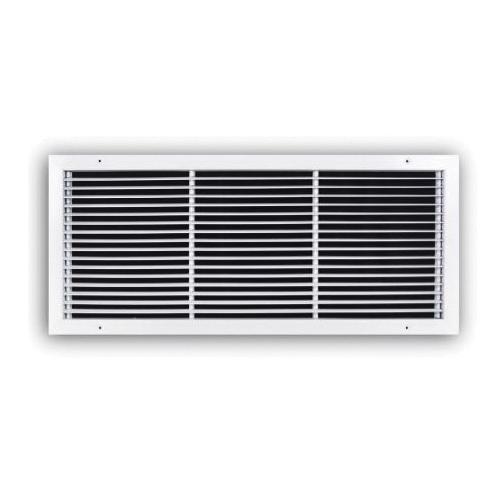 TRUaire&reg; 270 30X12 Return Air Grille, 30 x 12 in, Steel, Powder-Coated, White