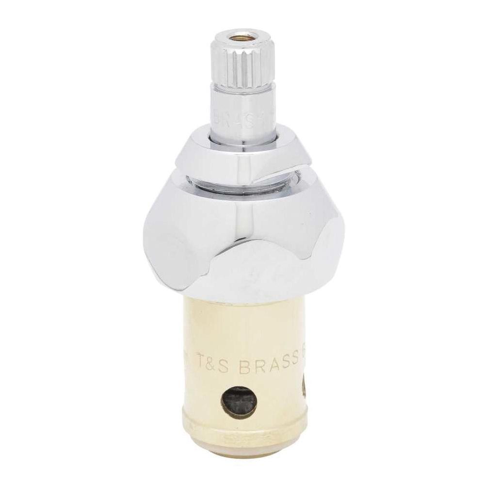 T&S Brass T&S Eterna Series 012443-40NS Spring Check Valve, Compression, 2-7/8 in L, Brass