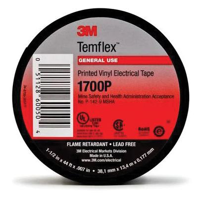 Temflex&trade; 1700P-PRINTED-3/4X66FT