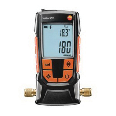Testo 0560 5522 01 Vacuum Gauge With Bluetooth, 0 to 20000 um Measuring Range, UNF Connection