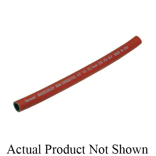 Thermoid® 00336524300 Air and Multi-Purpose Hose, 1-1/2 in Nominal, 50 ft L, 250 psi, Red