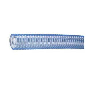 Tigerflex® WE200X100 Hose With Grounding Wire, 2 in ID, 2.48 in OD, 100 ft L, 40 to 20 psi Pressure, PVC Tube