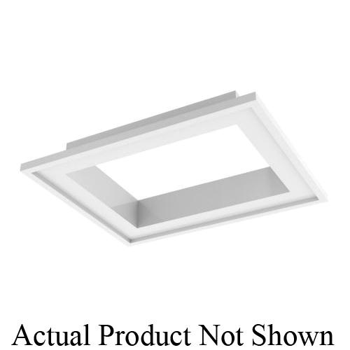 Titus PF-TBD 48-1 Plaster Frame, 48 in L, 48 in W, 1-5/8 in Thick, Aluminum, White Finish