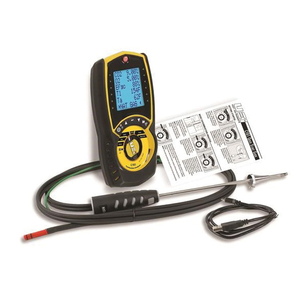 UEi TEST INSTRUMENTS™ C161 Combustion Analyzer, Bio Oil, Heavy Oil, Light Oil, Liquid Propane Gas Fuel