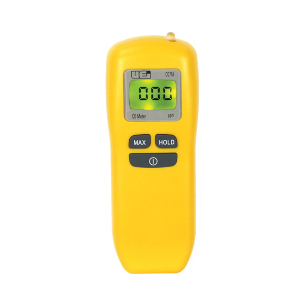 UEi TEST INSTRUMENTS™ CO71A Carbon Monoxide Detector, 9 V Alkaline Battery Power Source, 0 to 999 mg/L Detection