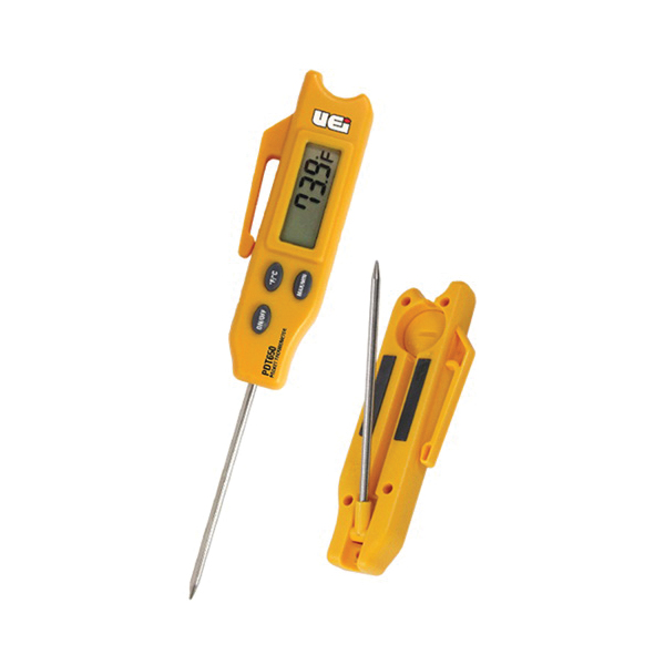 UEi TEST INSTRUMENTS™ PDT650 Pocket Thermometer, -58 to 572 deg F, Digital Display, AB13 Battery