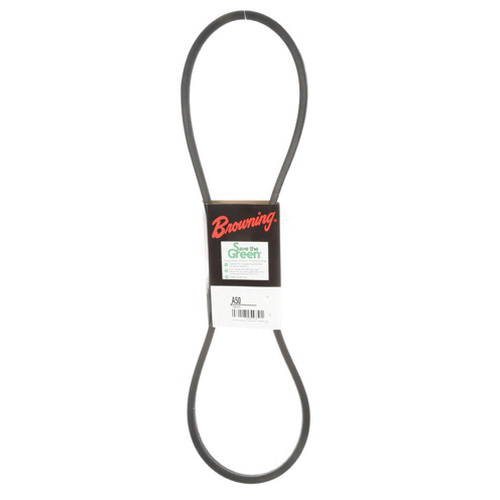 Browning® Super Gripbelt 1082270 V-Belt, A Section, 52 in L Outside, 1/2 in W Top, 5/16 in Thick