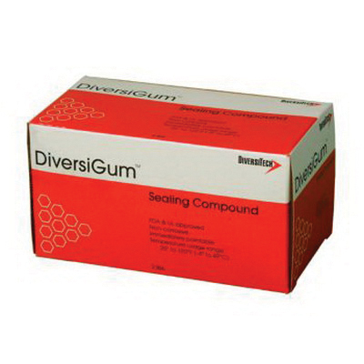 DiversiTech® DiversiGum 6-202-1 Sealing Compound, Solid, Dark Gray, 1 lb, Slug