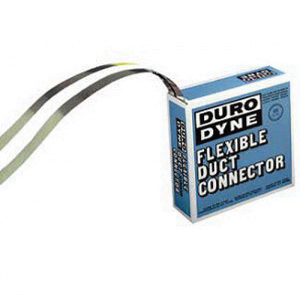Duro Dyne® TDC/TDF 10210 Flexible Duct Connector with Excelon Fabric, 4 in Metal x 4 in Fabric x 4 in Metal Nominal