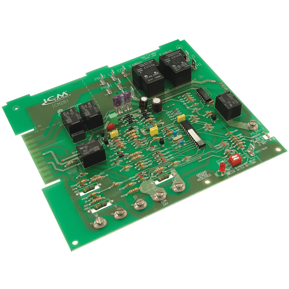ICM™ ICM281 Furnace Control Board, 98 - 132 VAC, 60 Hz