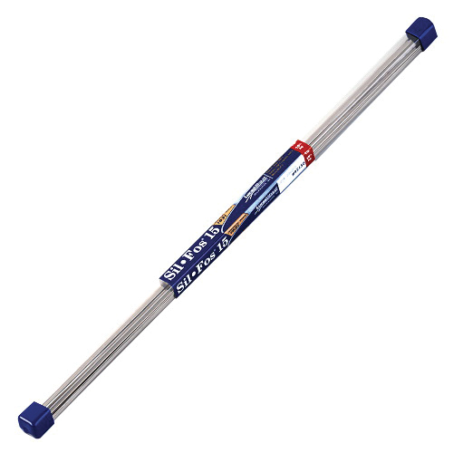 LucasMilhaupt® 95150 Brazing Rod, 1/8 in Dia, 20 in L