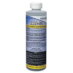 Nu-Calgon IMS-III 4211-34 Sanitizer, Liquid, Characteristic, 16 oz, Bottle