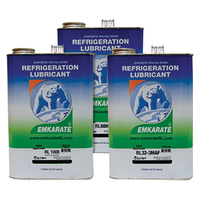 Nu-Calgon Emkarate 4314-66 Refrigeration Oil, 1 gal, Clear to Yellow, Mild, 31.2 sq-mm/s Viscosity