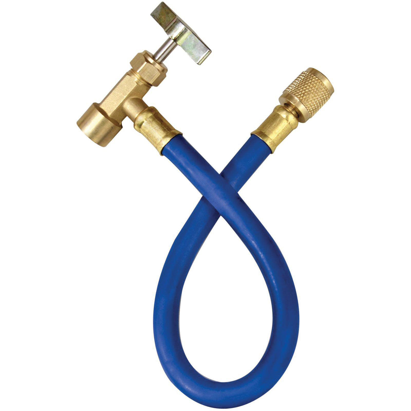 Nu-Calgon 4051-99 A/C Piercing Valve and Hose, 1/4 in Nominal, Flared Connection
