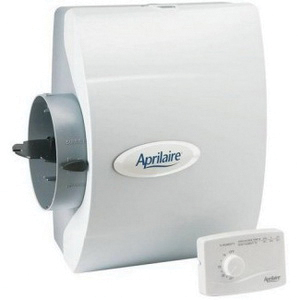 Aprilaire® 600M Bypass Humidifier, 24 VAC at 60 Hz, 0.5 A, Manual Control, 17 gal/day Capacity.