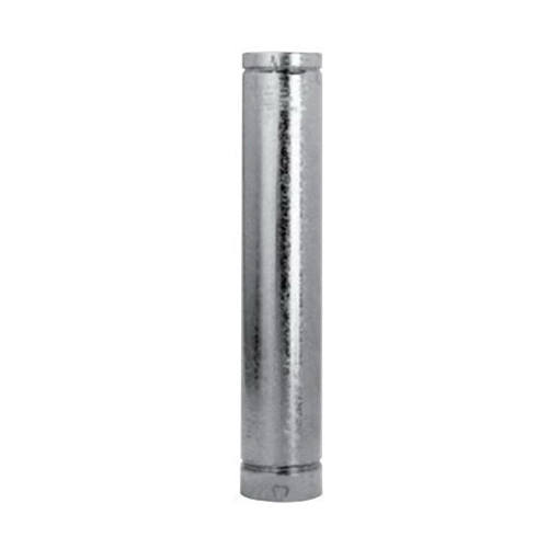 Selkirk® LockTab RV 104036 Gas Vent Pipe, 4 in Nominal, 36 in L, Aluminum Inner and 28 ga Galvanized Steel Outer