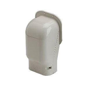 RectorSeal® Slimduct 86136 Inlet, PVC, Ivory, 8-3/4 in L, 5-1/8 in W, 3-1/2 in H