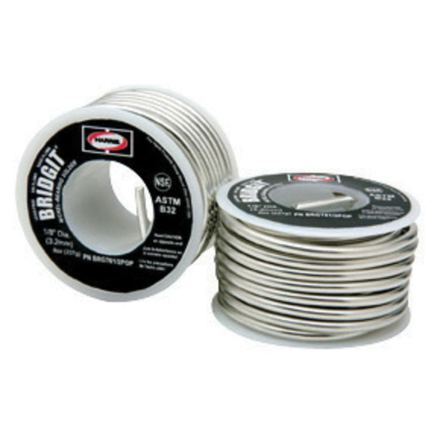 Harris® BRGT61 Bridgit Solder, 1 lb, Spool