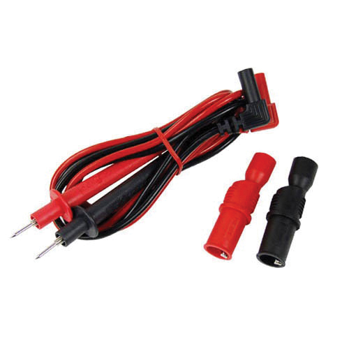 UEi Test Instruments™ ATL55 Test Lead with Insulated Alligator Clip, 1000 V, Black and Red